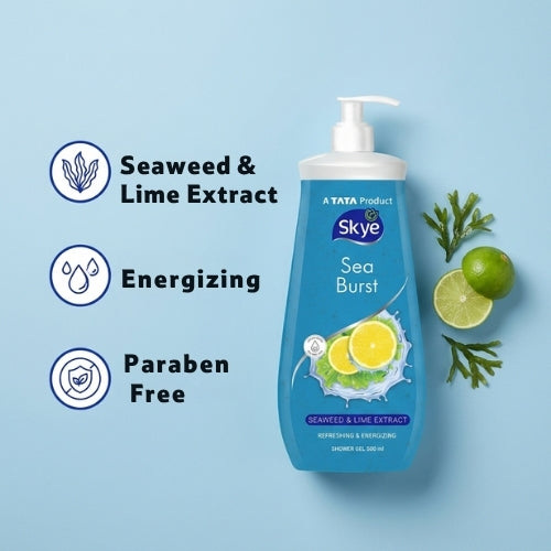 Skye Sea Burst Shower Gel, 500 ml