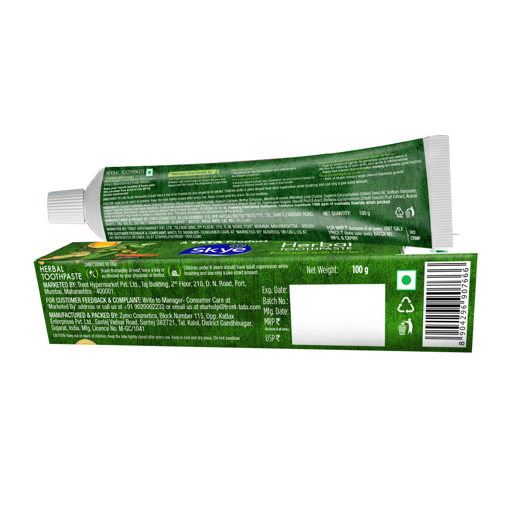 Skye Herbal Toothpaste, 100 g