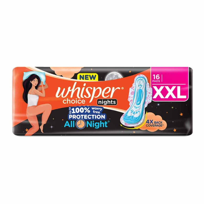 Whisper Choice Night Xxl pack of 18