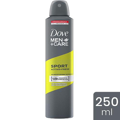 Dove Men Care Sport Active Fresh Deo Dry Spray 250 ml