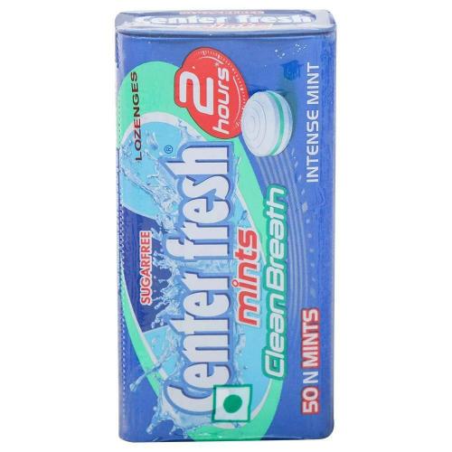 Center Fresh Mint Clear Breath Tin 50 pcs