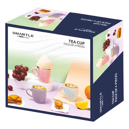 Smartle Tea Cup Peach set of4