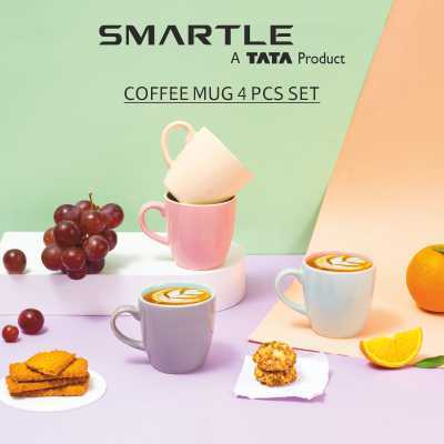 Smartle Tea Cup Peach set of4