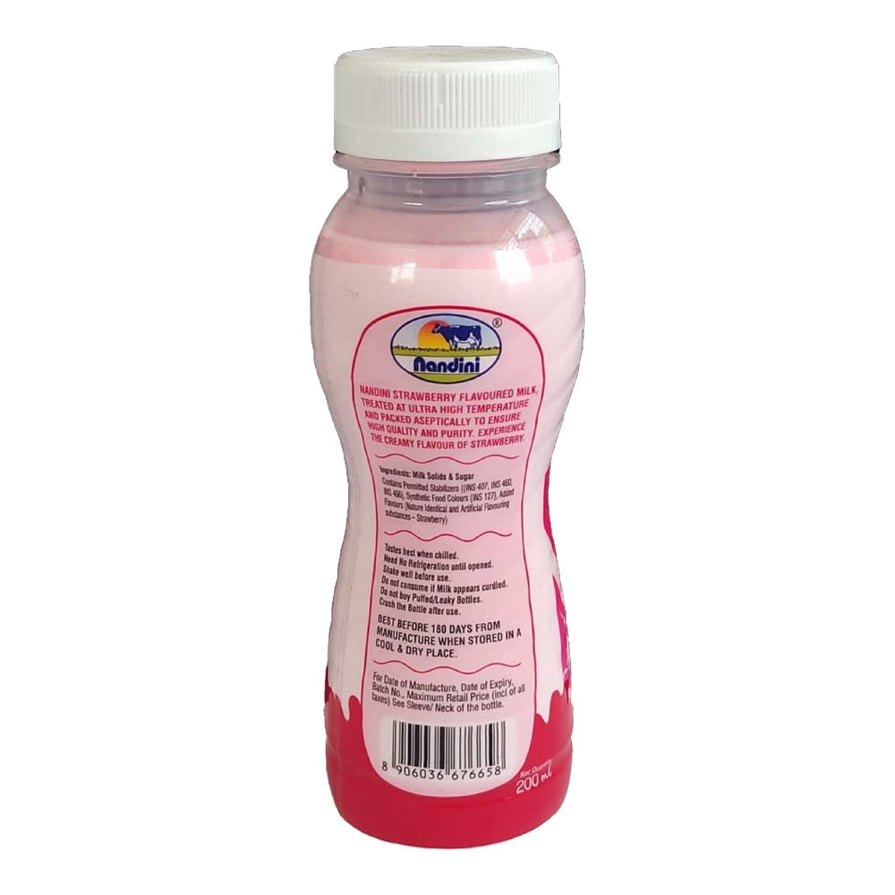 Nandini Good Life Strawberry Flavored Milk Pet Bottle 200 g