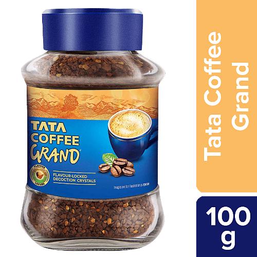 Tata Coffee Grand Instent Coffee Jar 100 Gm