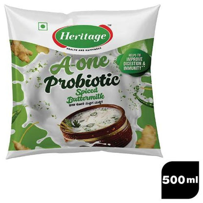 Heritage A One Spiced Buttermilk Pouch 500 ml