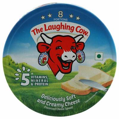 Britannia The Laughing Cow Cheese Round Box 120 gm