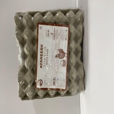 Avaneesh Farm Fresh White Eggs Pack Of 30