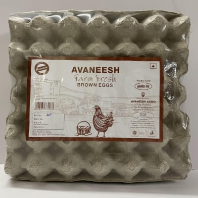 Avaneesh Farm Fresh Brown Eggs pack of 30