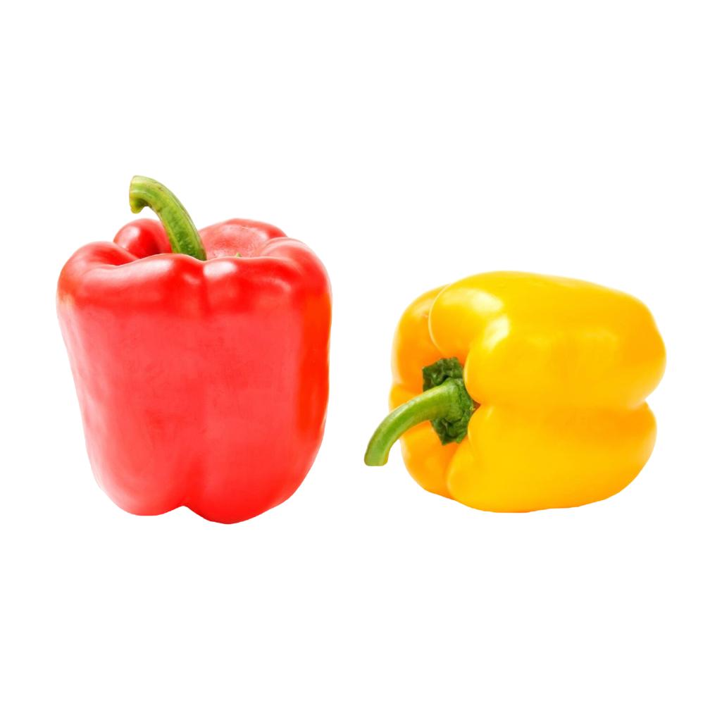 Starfresh Capsicum Red & Yellow Prepacked ~ 250 gm