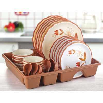 Smartle Plate Tray Brown 1 pc