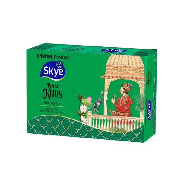 Skye Royal Khus Bathing Bar, 125 g