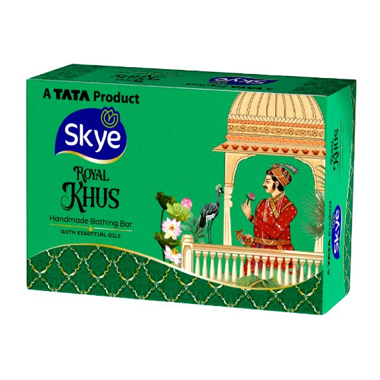 Skye Royal Khus Handmade Bathing Bar, 125 g