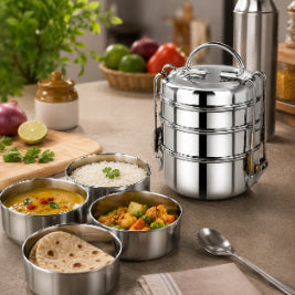Smartle Clip Tiffin Box 1 ltr pack of 1