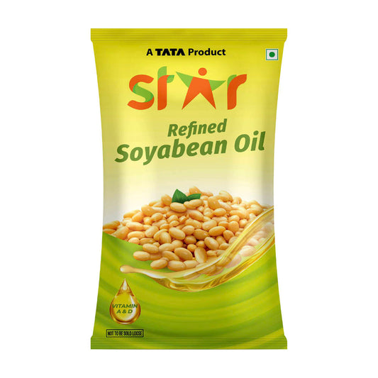 Star Refined Soyabean Oil Pouch 800 g