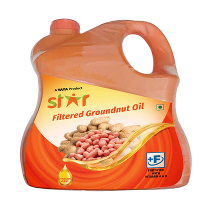 Star Filtered Groundnut Oil Jar 4.35 kg