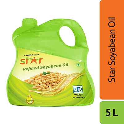 Star Refined Soyabean Oil Jar 5 Ltr