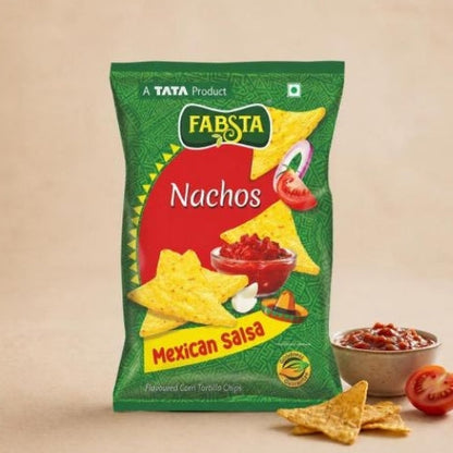 Fabsta Mexican Salsa Nachos, 130 g