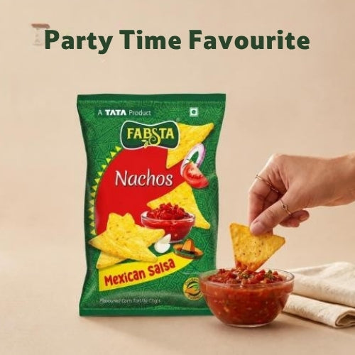 Fabsta Mexican Salsa Nachos, 130 g