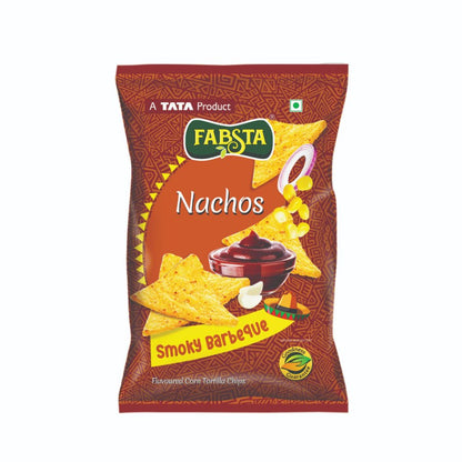 Fabsta Smoky Barbeque Nachos, 130 g