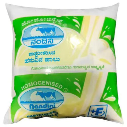 Nandini Homogenised Cow Milk Pouch 500 ml