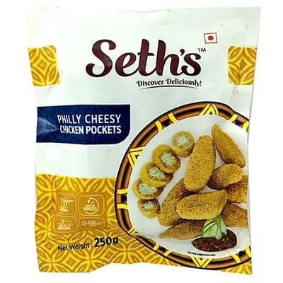 Sethwala Cheesy Chicken Pockets 250 g