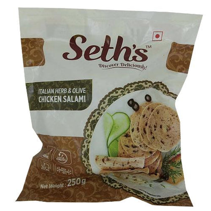 Sethwala Herb & Olive Chicken Salami 250 g