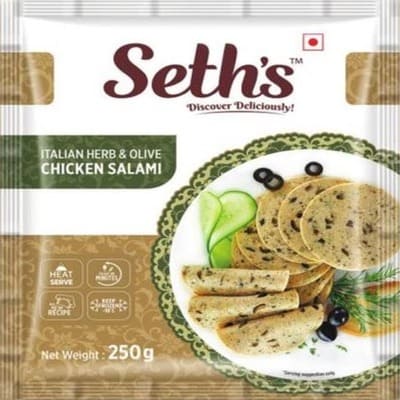 Sethwala Herb & Olive Chicken Salami 250 g