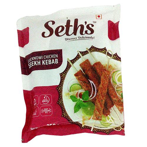 Sethwala Lucknowi Chicken Seekh Kebab 500 g