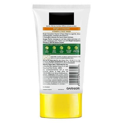 Garnier Bright Complete Face Wash 150 g