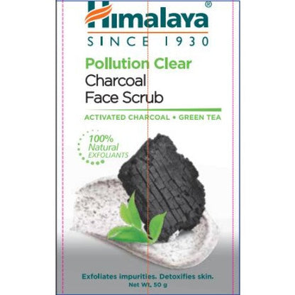 Himalaya Polution Charcoal Face Scrub 50 gm