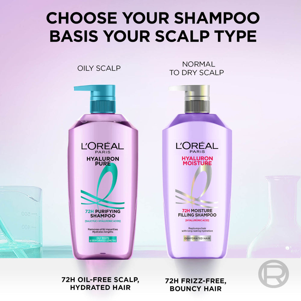 L'Oreal Paris Hyaluron 72 Hrs Moisture Filling Shampoo 650 ml