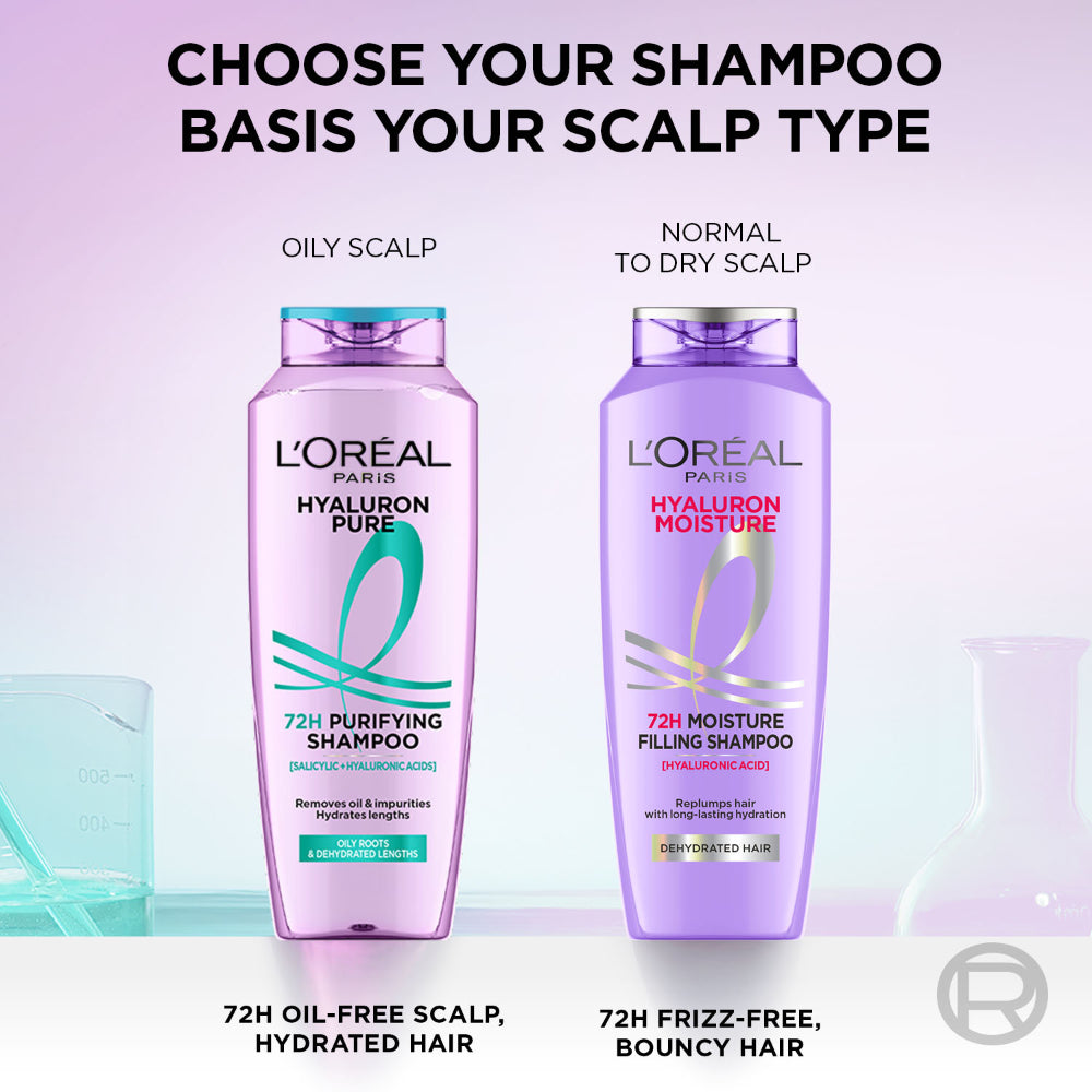 L'Oreal Paris Hyaluron 72 Hrs Moisture Filling Shampoo 192 ml