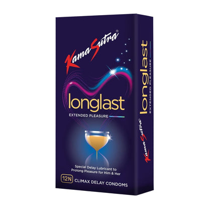 Kamasutra Long Last Condoms pack of 12
