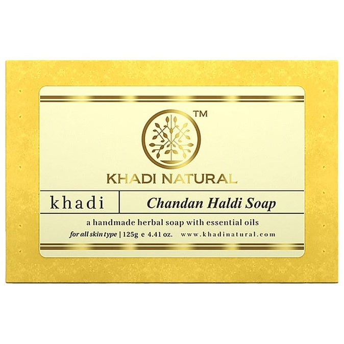 Khadi Earth Turmeric Sandalwood Soap 125 g