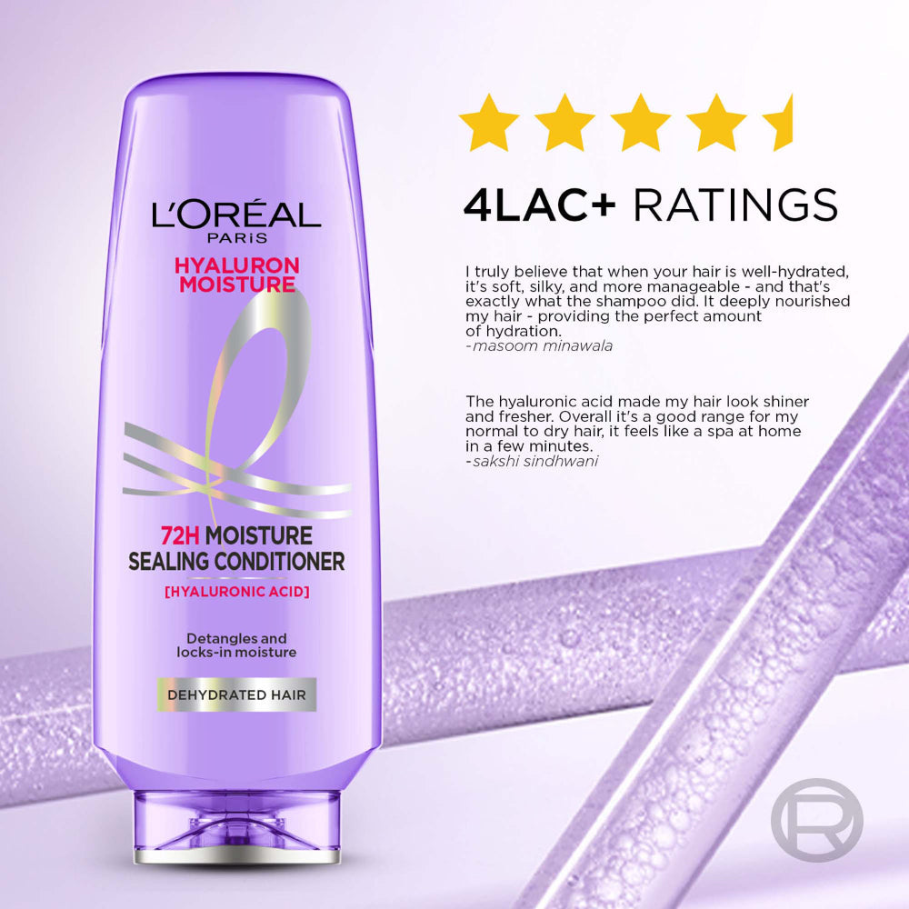 L'Oreal Paris Hyaluron 72 Hrs Moisture Sealing Conditioner 190 ml