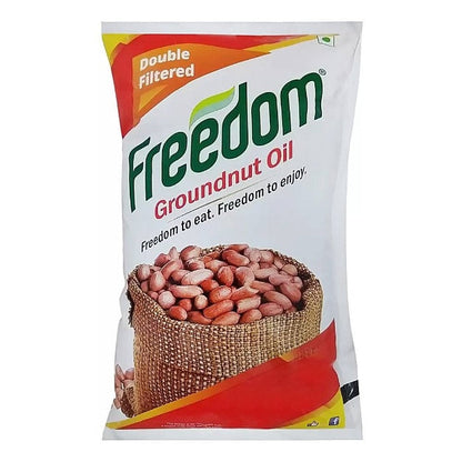 Freedom Groundnut Oil Pouch 1 ltr