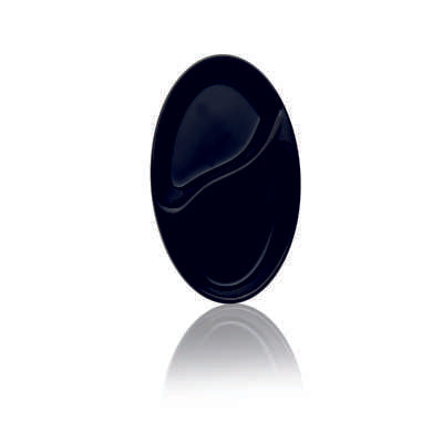 Smartle Oval 2 Compartment Black 1 pc