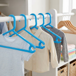 Smartle Plastic Hanger Blue set of 6