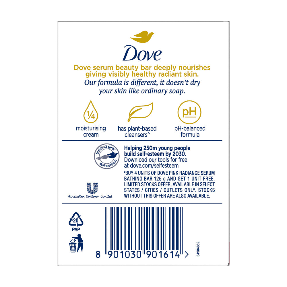 Dove Pink Beauty Soap 4x100 g