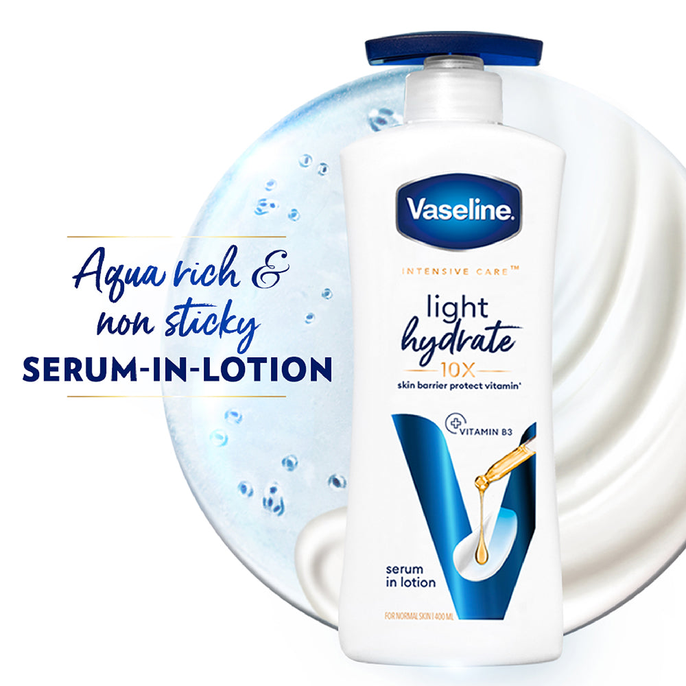 Vaseline Light Hydration Body Lotion 400 ml