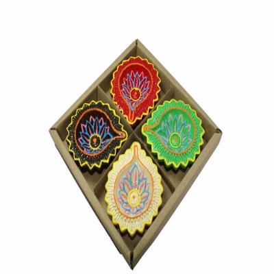 Smartle Gifting Cone Diya pack of 4