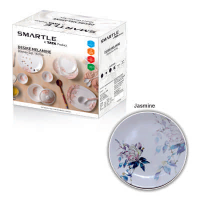 Smartle Desire Dinner Set Jasmine Set Of 16 Pcs