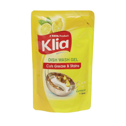 Klia Dishwash Gel Lemon, 115 ml
