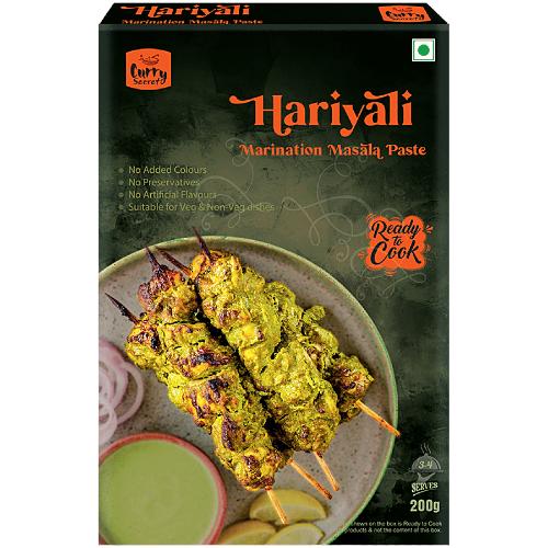 Curry Secret Hariyali Marination Masala Paste 200 gm