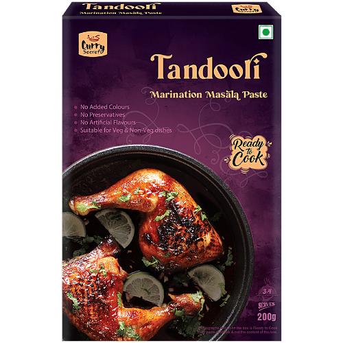 Curry Secret Tandoori Marination Masala Paste 200 gm