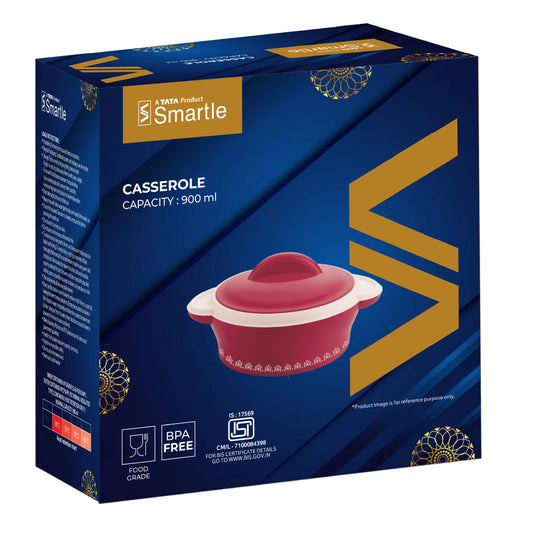 Smartle Treat Casserole Pink 900 ml
