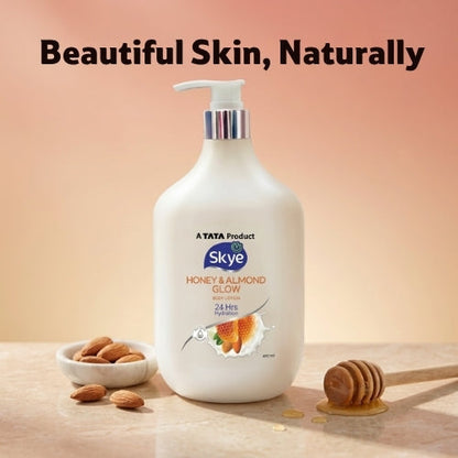 Skye Honey & Almond Glow Body Lotion, 400 ml