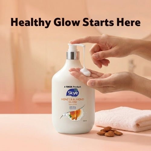 Skye Honey & Almond Glow Body Lotion, 400 ml