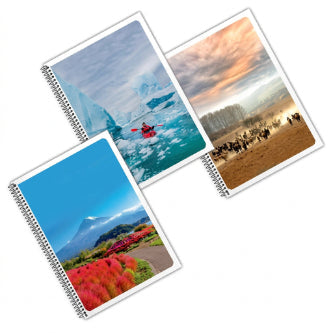 Smartle Spiral Book A4 Single Line 160 Pages 1 pc
